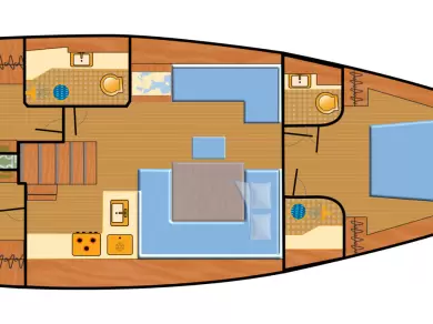 Wynajem Żaglowiec Hanse z patentem 