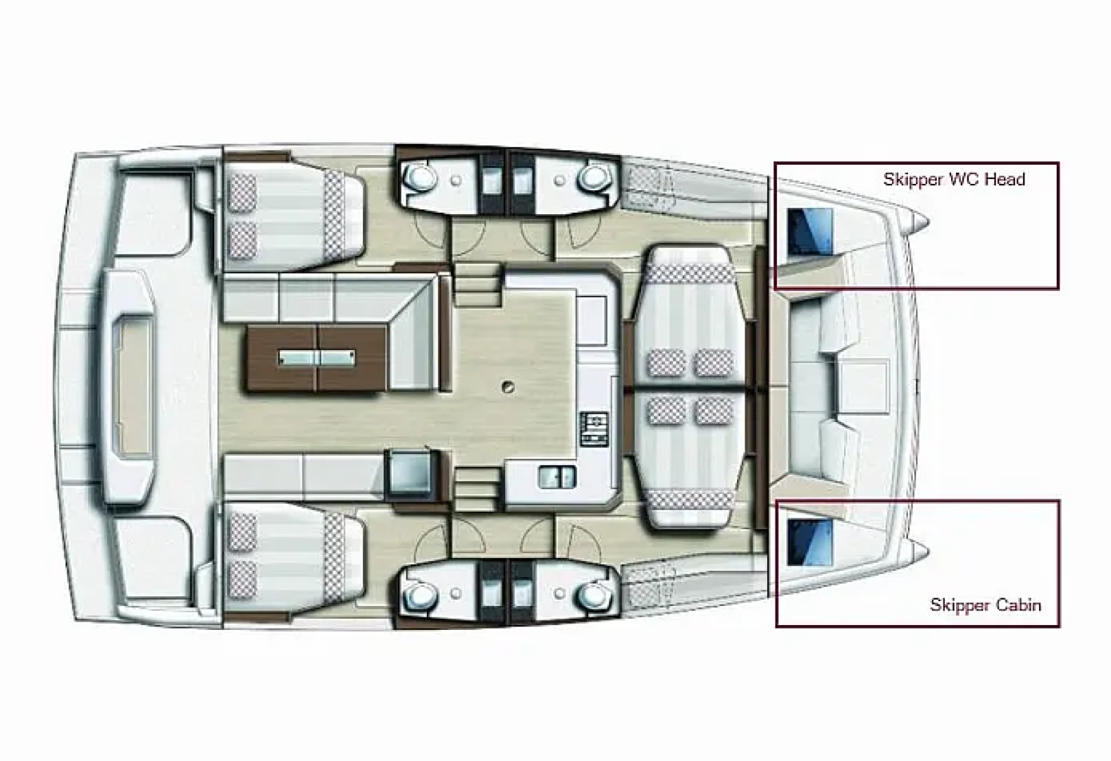 Wynajem łodzi Bali Bali Catspace Voile w Lefkáda na SamBoat 