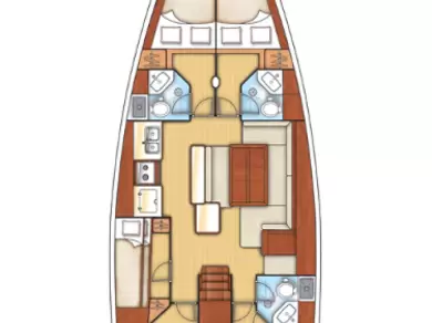 Wynajmij Bénéteau Oceanis 50 w Vlycho