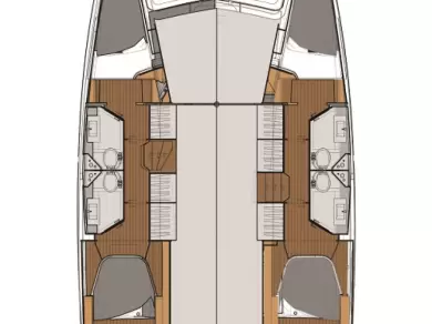 Fountaine Pajot Lucia 40 między profesjonalistami a osobami prywatnymi w Fethiye