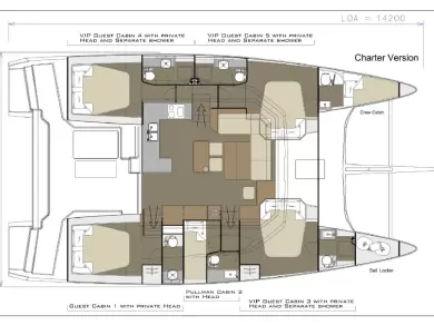 Wynajem Katamaran w Pirovac - Dufour Dufour Catamarans 48 Sail