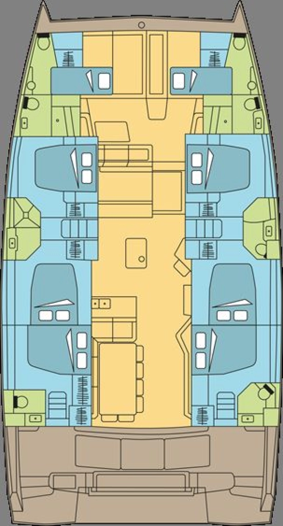 Wynajem łodzi Raiatea Island tanio Bali 5.4
