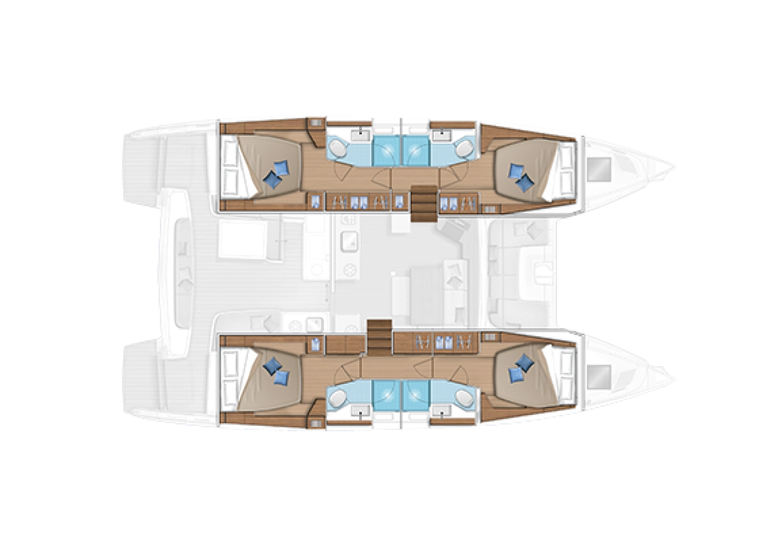 Wynajem Katamaran w Alimos - Lagoon Lagoon 46