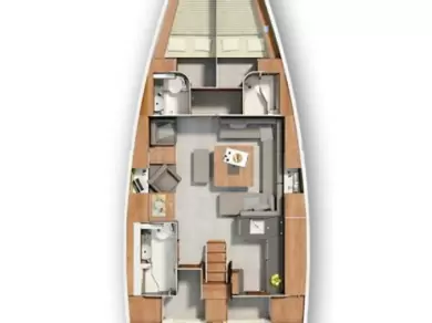 Wynajem łodzi Hanse Hanse 455 w Donji Seget na SamBoat 