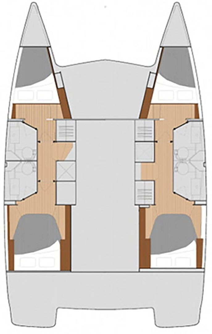 Wynajem łodzi Fountaine Pajot Lucia 40 w Portisco na SamBoat 