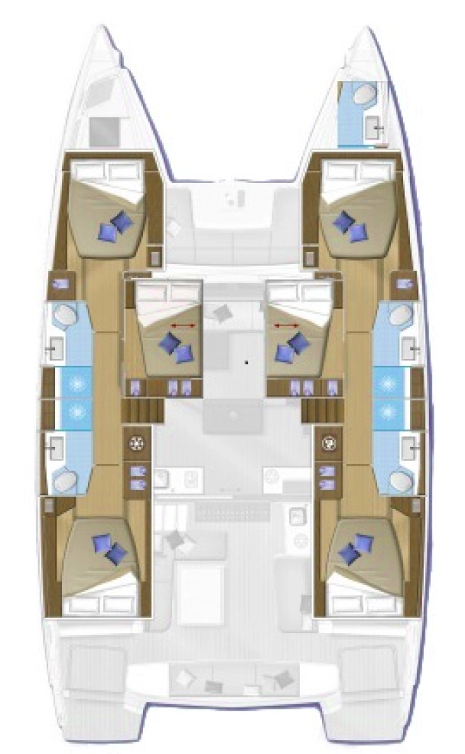 Katamaran do wynajmu w Preveza w najlepszej cenie