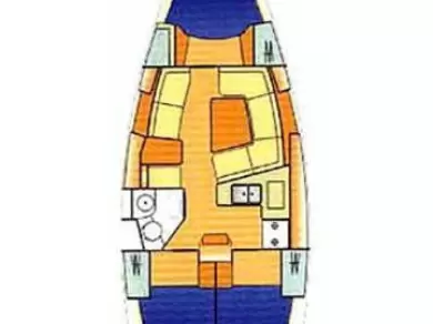 Wynajmij Jeanneau Sun Odyssey 37 w Alimos