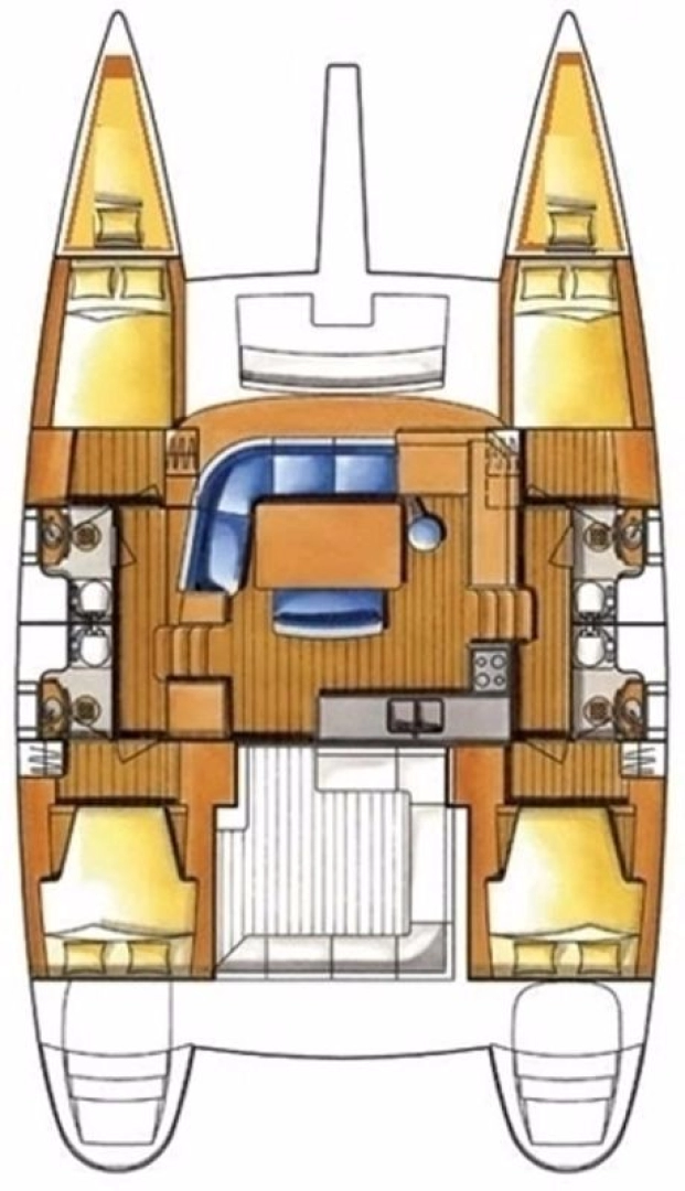 Wynajmij Katamaran z lub bez skippera Lagoon w Fethiye