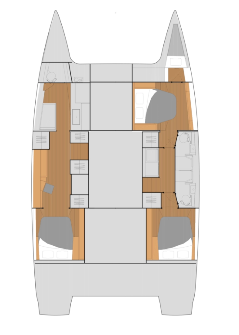 Wynajem w Marsh Harbour- Fountaine Pajot Fountaine Pajot Tanna 47 Maestro - 3 + 1 cab. na SamBoat