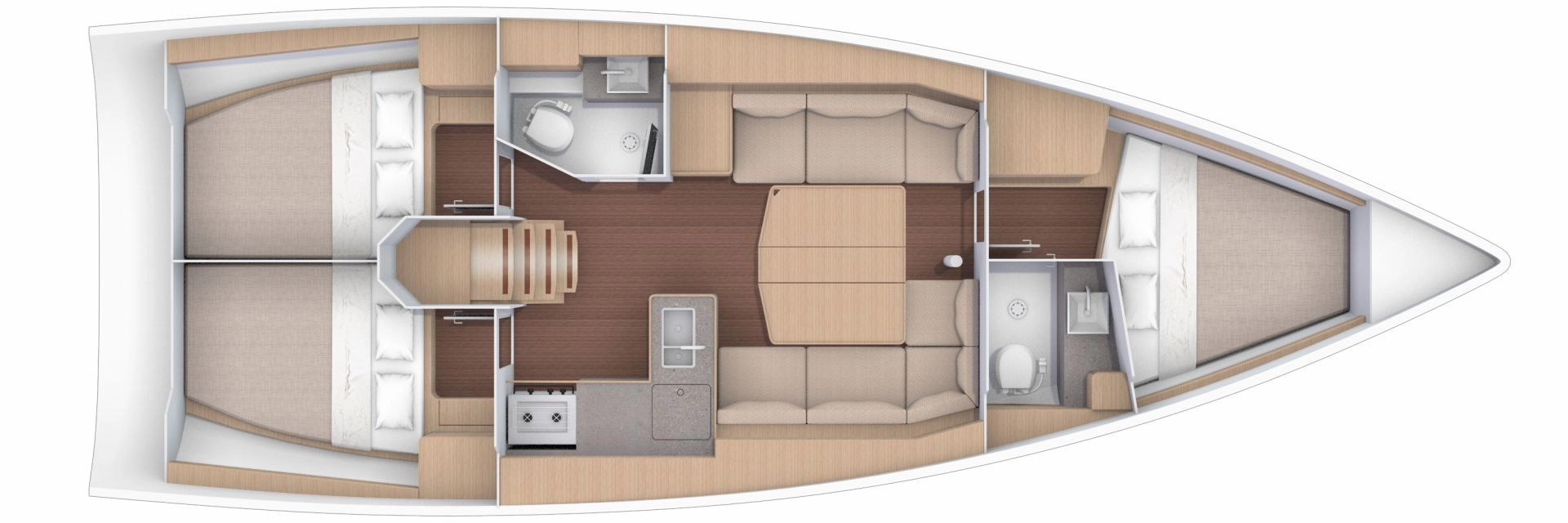 Wynajmij Dufour Dufour 390 Grand Large w Marsylia
