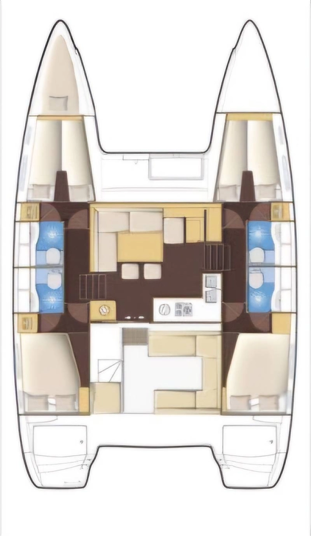 Wynajmij Katamaran z lub bez skippera Lagoon w Ko Samui (Koh Samui)