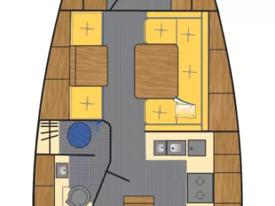 Wynajmij Żaglowiec z lub bez skippera Hanse w Heiligenhafen