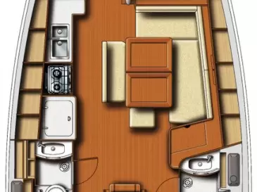 Wynajem łodzi Alimos tanio Oceanis 43