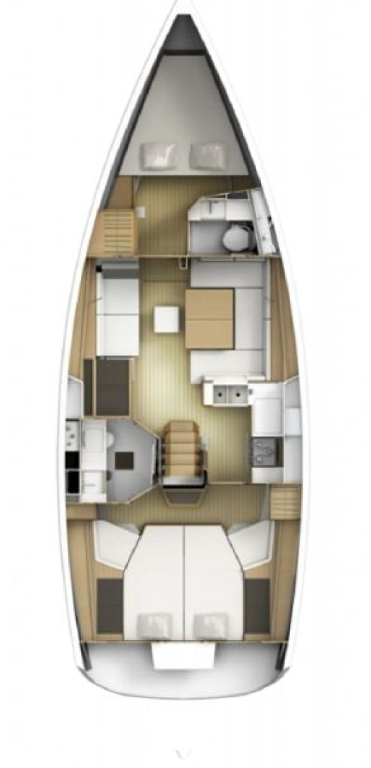 Wynajem Żaglowiec w Goecek - Jeanneau Sun Odyssey 41DS