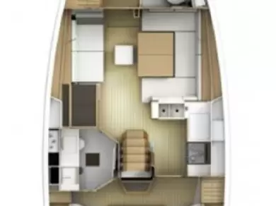 Wynajem Żaglowiec w Goecek - Jeanneau Sun Odyssey 41DS