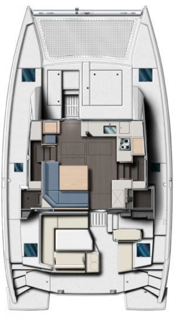 Wynajmij Leopard Catamarans / Robertson & Caine Leopard 40 w Fethiye