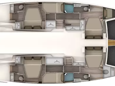 Wynajmij Katamaran z lub bez skippera Aventura w Fethiye