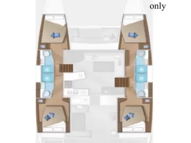 Wynajem w Furnari- Lagoon Lagoon 46 na SamBoat