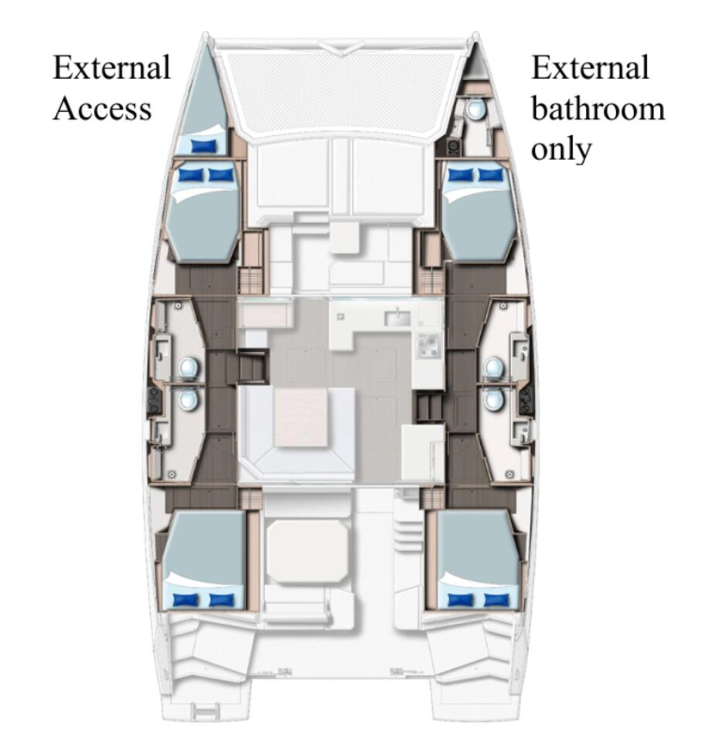 Wynajmij Katamaran z lub bez skippera Leopard Catamarans / Robertson & Caine w Furnari
