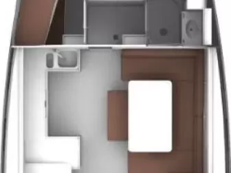 Bavaria Cruiser 51 między profesjonalistami a osobami prywatnymi w Port de Pollenca