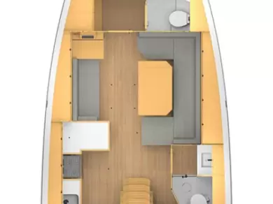 Wynajem łodzi Biograd na Moru tanio Bavaria C42