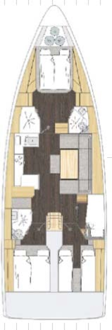 Wynajem łodzi Murter-Kornati tanio Bavaria C46