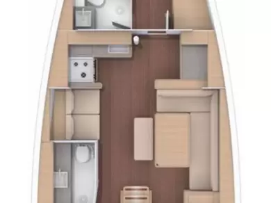 Wynajem łodzi Dufour Dufour 430 w Jezera na SamBoat 