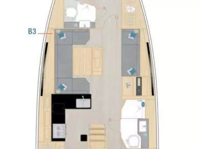 Wynajem Żaglowiec w Sibenik - Hanse Hanse 410