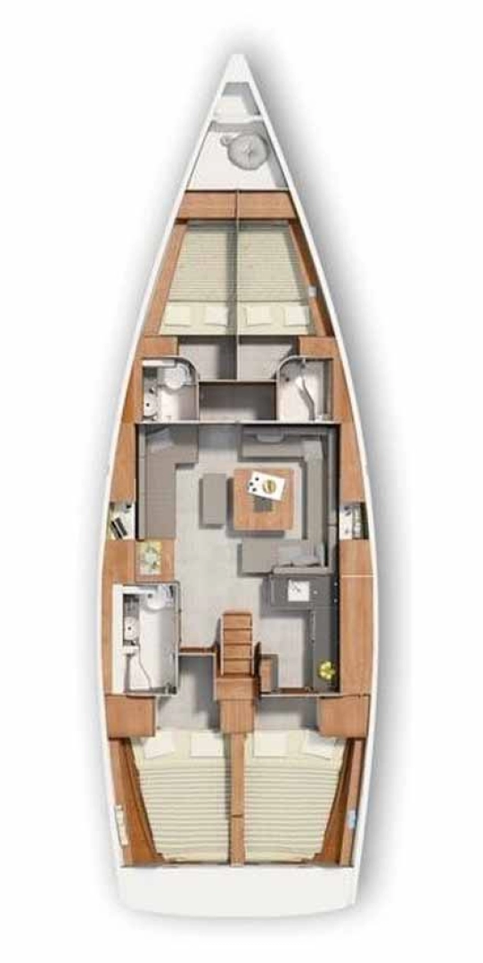 Wynajem Żaglowiec Hanse z patentem 