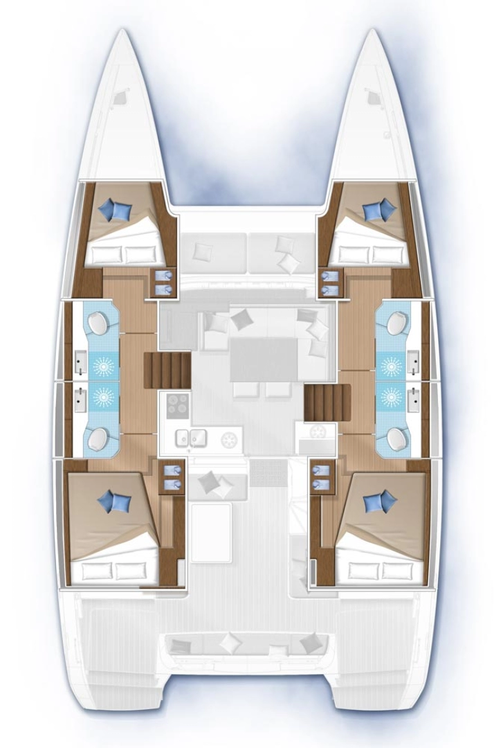 Lagoon Lagoon 40 między profesjonalistami a osobami prywatnymi w Sibenik