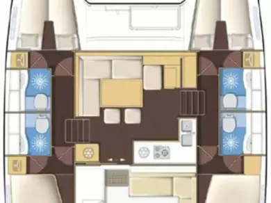 Wynajmij Katamaran z lub bez skippera Lagoon w Sibenik