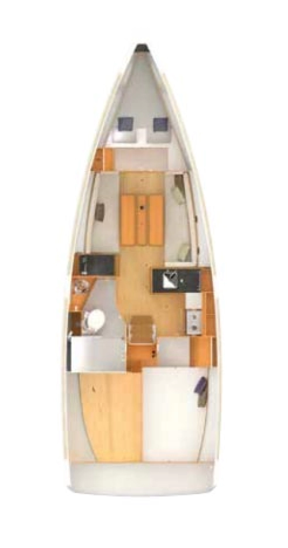 Wynajem Żaglowiec w Golfo Aranci - Jeanneau Sun Odyssey 349