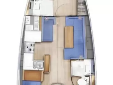 Wynajem w Biograd na Moru- Jeanneau Sun Odyssey 410 na SamBoat