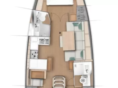 Wynajem w Biograd na Moru- Jeanneau Sun Odyssey 440 na SamBoat