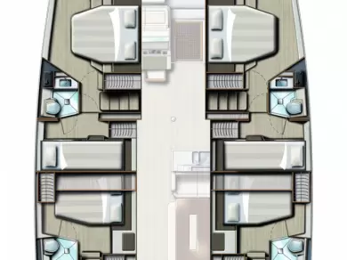 Wynajem łodzi Road Town tanio Bali 4.8