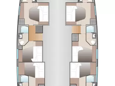 Wynajem Katamaran w Road Town - Fountaine Pajot Aura 51