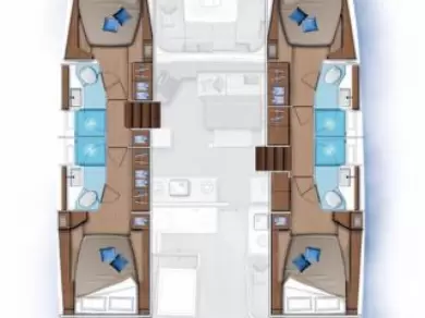 Wynajmij Lagoon Lagoon 46 w Donji Seget