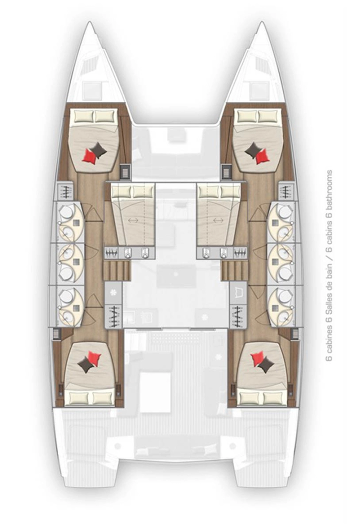 Wynajem Katamaran Lagoon z patentem 