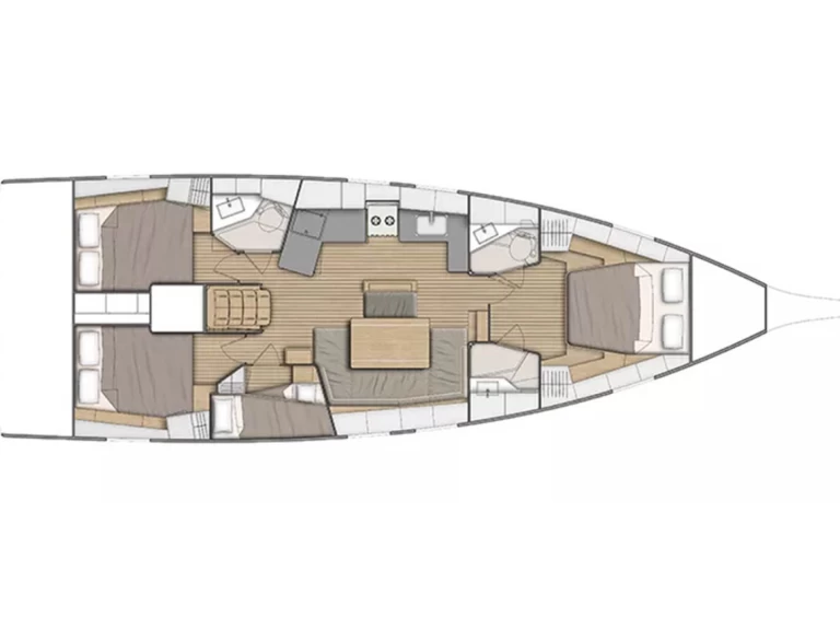 Wynajmij Bénéteau Oceanis 46.1 w Elliniko