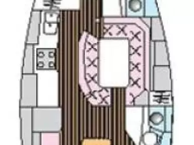 Wynajmij Jeanneau Sun Odyssey 42.2 Exclusive - 3 cab. w Trogir