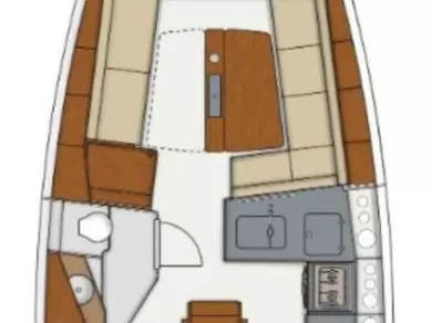 Wynajmij Hanse Hanse 345 w Biograd na Moru