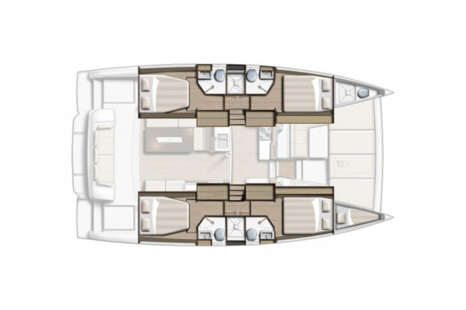 Wynajmij Katamaran z lub bez skippera Bali w Biograd na Moru