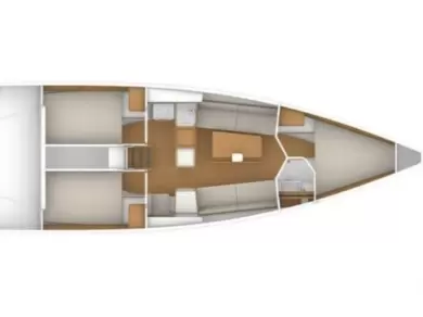 Wynajem Żaglowiec Bénéteau z patentem 