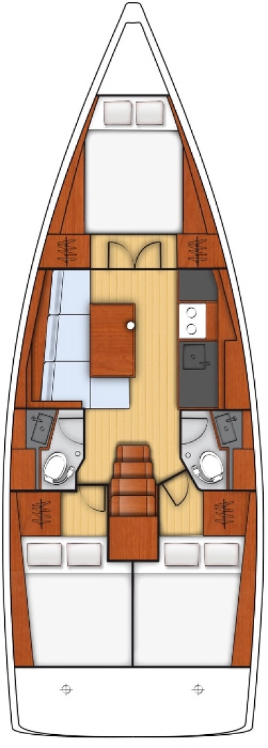 Wynajem łodzi Bénéteau Oceanis 38.1 w Biograd na Moru na SamBoat 