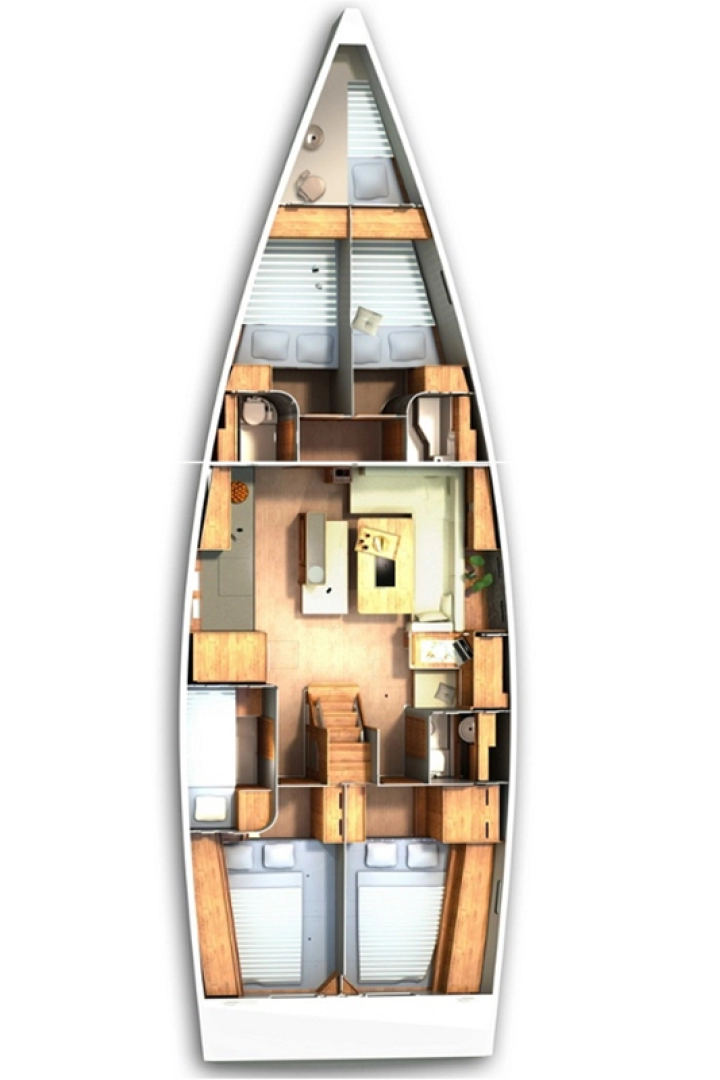 Wynajem łodzi Hanse Hanse 505 w Kos na SamBoat 