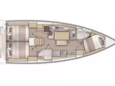 Wynajmij Bénéteau Oceanis 37.1 w Skradin