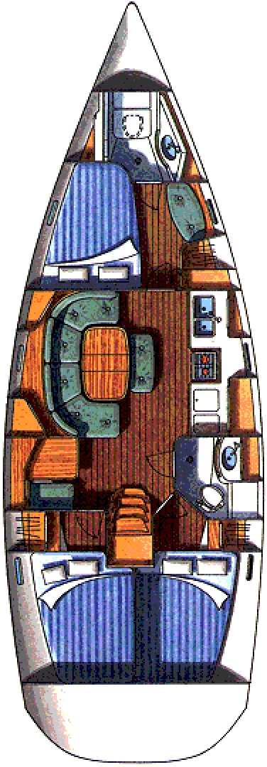 Wynajem łodzi Bénéteau Oceanis 393 Clipper w Kos na SamBoat 