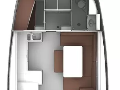 Bavaria Cruiser 51 między profesjonalistami a osobami prywatnymi w Lavrio