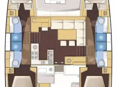 Wynajem Katamaran Lagoon z patentem 