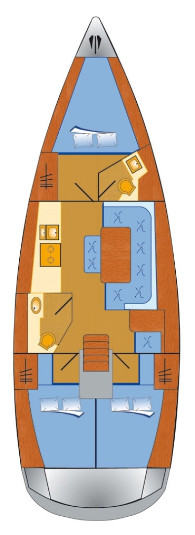 Wynajem Żaglowiec w Pula - Bavaria Cruiser 41